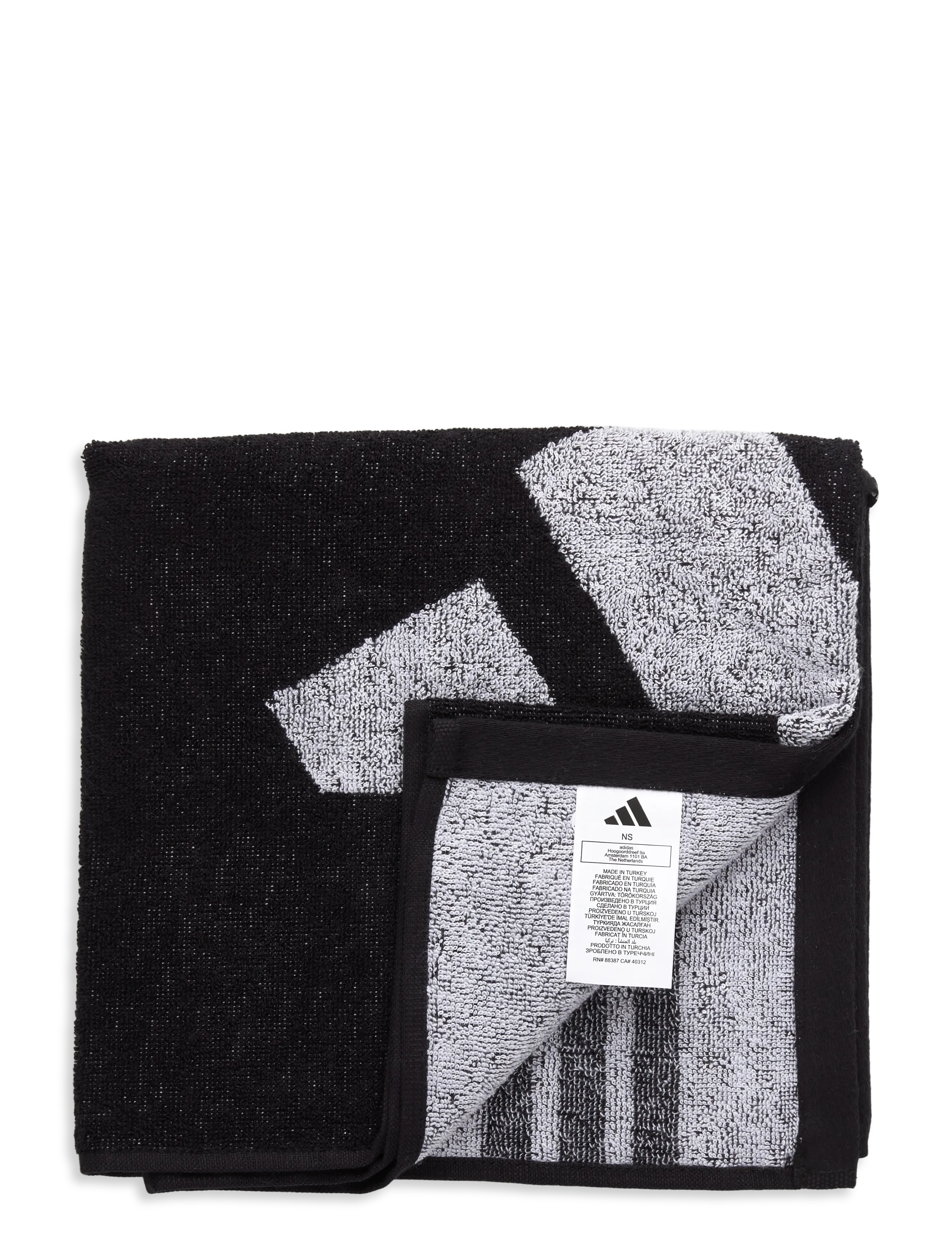 adidas Performance - PER TOWEL S - käterätikud - black/white - 1