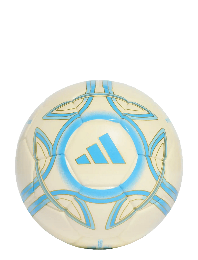 adidas Performance - MESSI MINI - fótboltar - ivory/seblbu/iceblu - 0