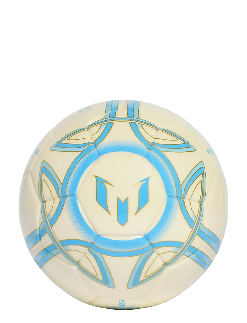 adidas Performance - MESSI MINI - fótboltar - ivory/seblbu/iceblu - 1