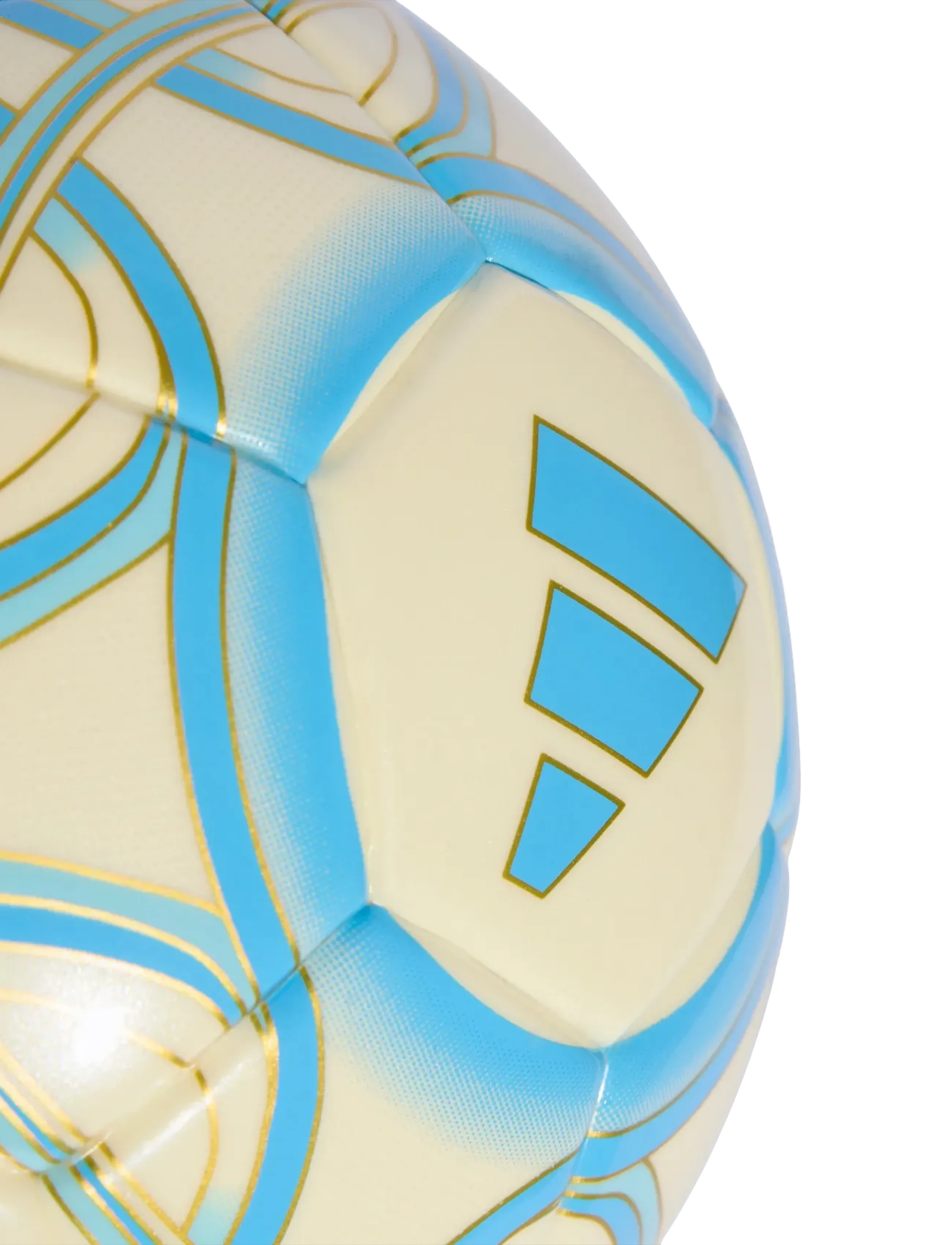 adidas Performance - MESSI MINI - fotbollar - ivory/seblbu/iceblu - 2