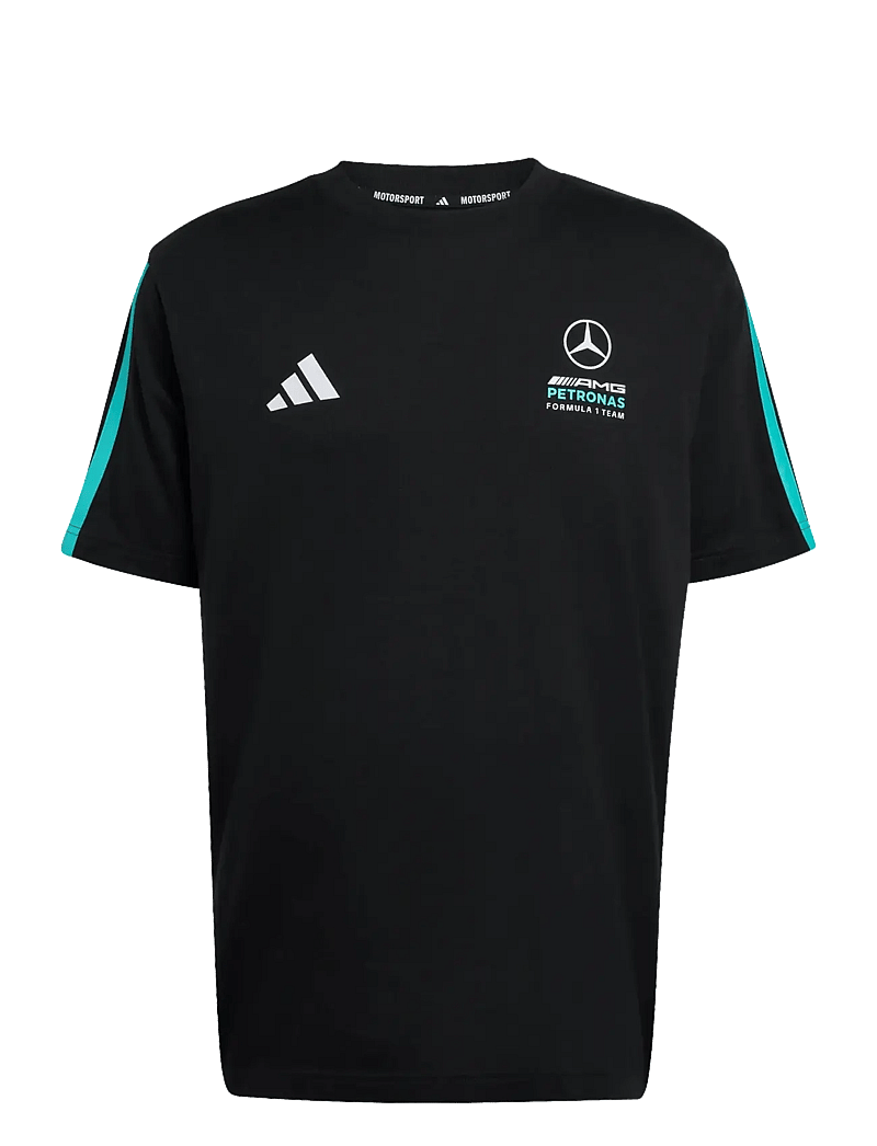 adidas Performance - MER DNA TEE M - tops & t-shirts - black/semiru - 1