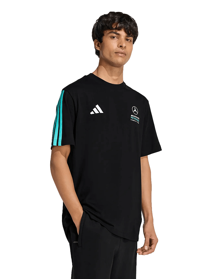 adidas Performance - MER DNA TEE M - tops & t-shirts - black/semiru - 2