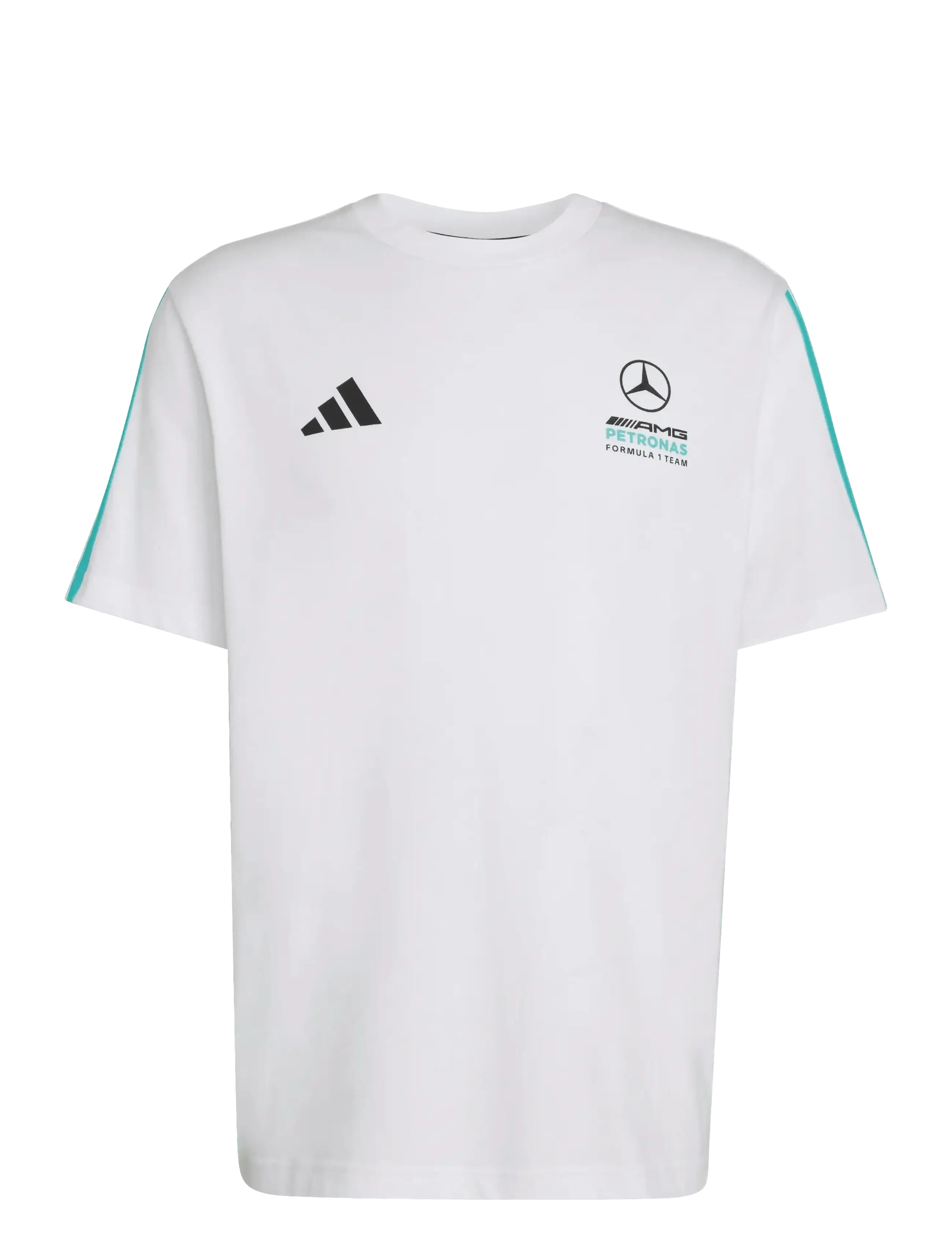 adidas Performance MER DNA TEE M - T-Shirts - WHITE/SEMIRU / white