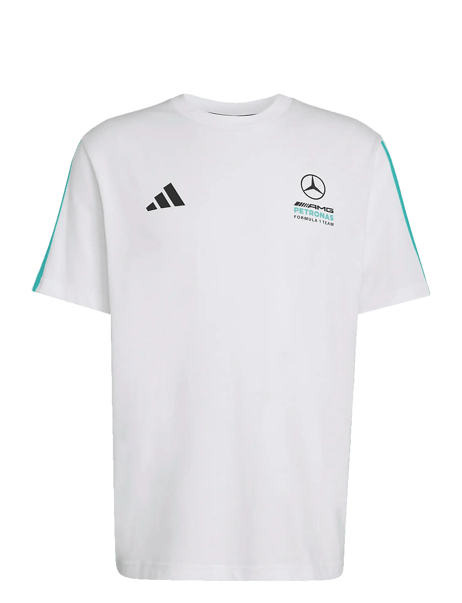 adidas Performance - MER DNA TEE M - t-shirts - white/semiru - 1