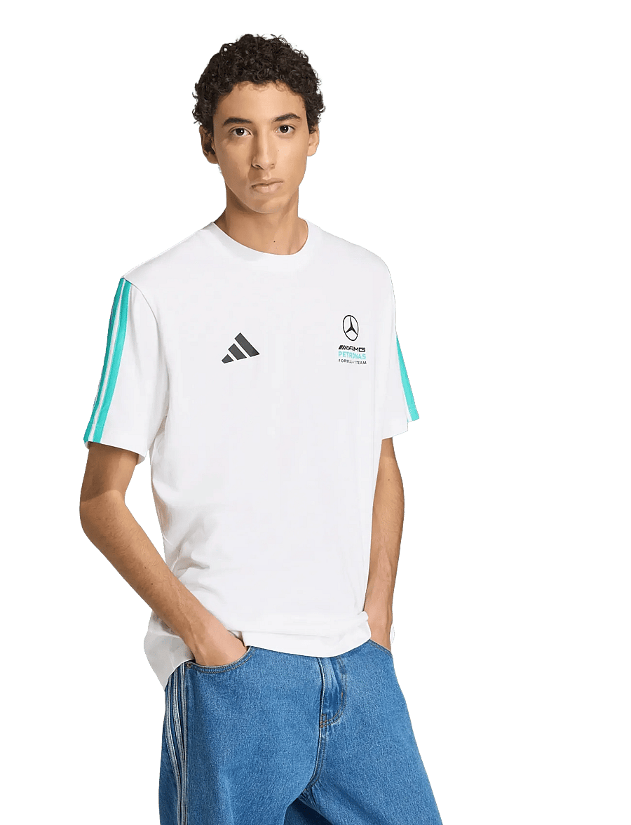 adidas Performance - MER DNA TEE M - t-shirts - white/semiru - 0