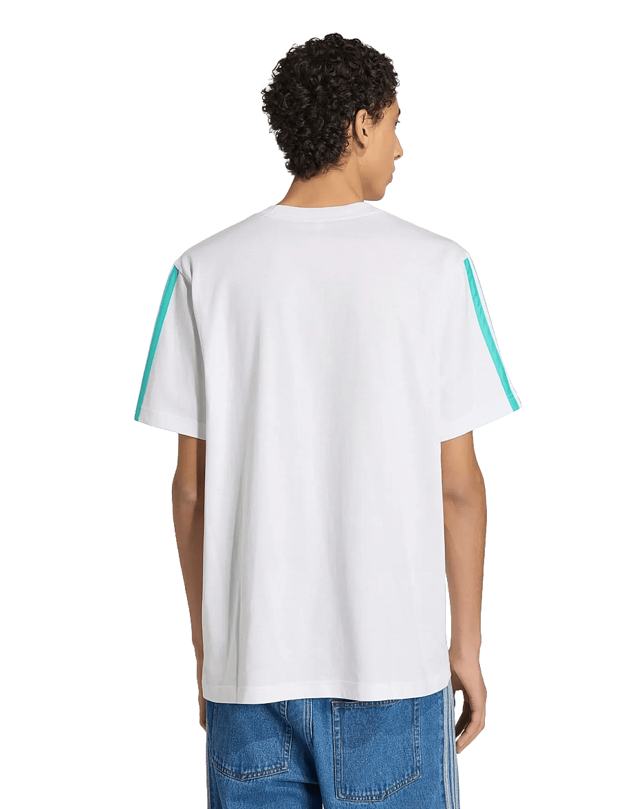 adidas Performance - MER DNA TEE M - t-shirts - white/semiru - 5