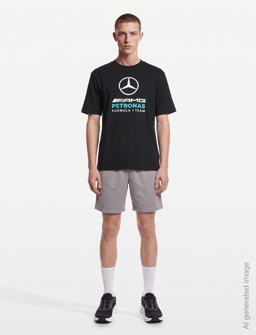 adidas Performance - MER DNA GFTEE M - t-shirts - black/semiru - 0