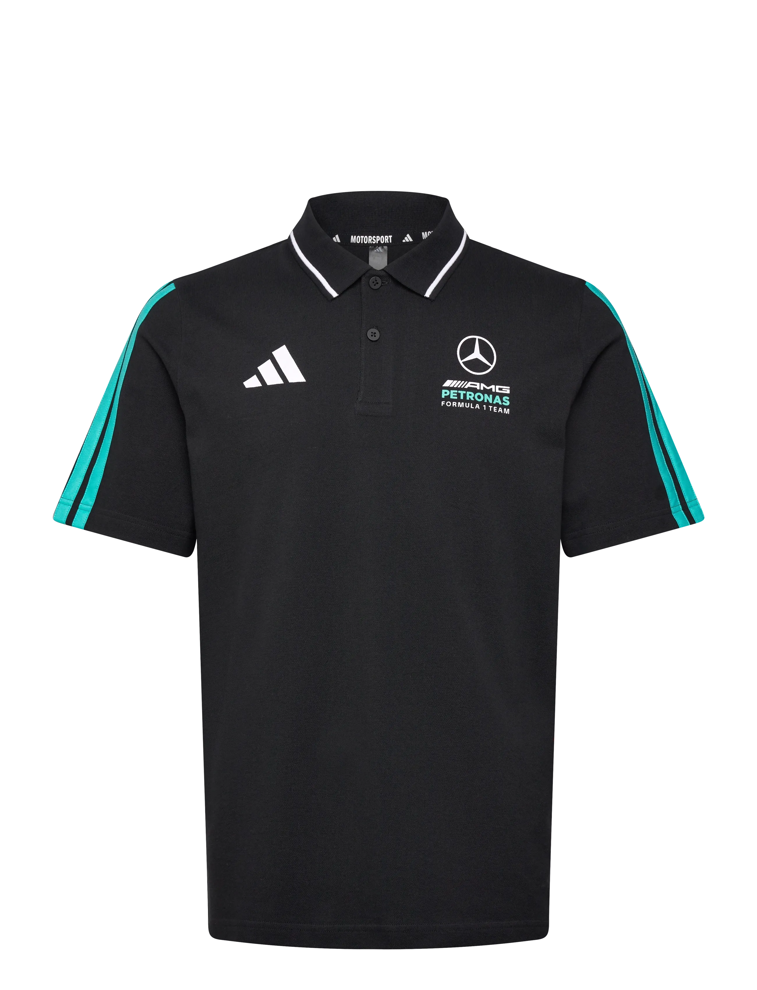 adidas Performance MER DNA POLO M - adidas Performance - BLACK/SEMIRU / black