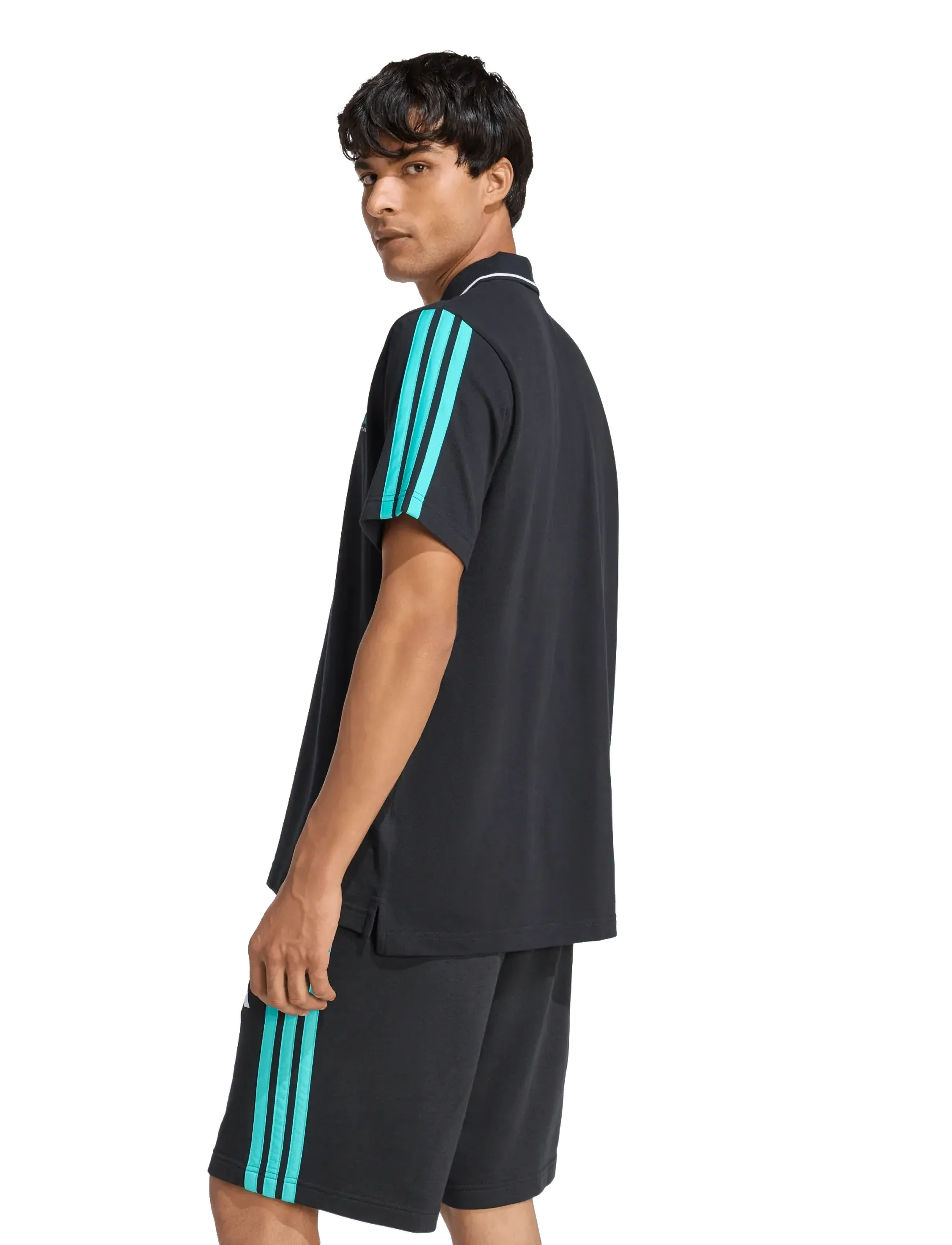 Adidas MERCEDES AMG PETRONAS FORMULA 1 TEAM DNA Pikétröja herr – bild 9