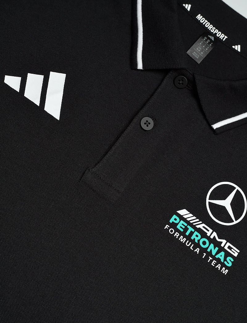 adidas Performance - MER DNA POLO M - oberteile & t-shirts - black/semiru - 2