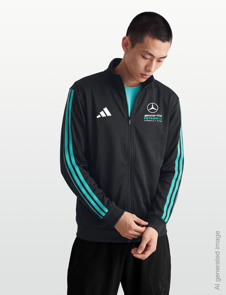 adidas Performance - MER DNA TT M - träningsjackor - black/semiru - 3