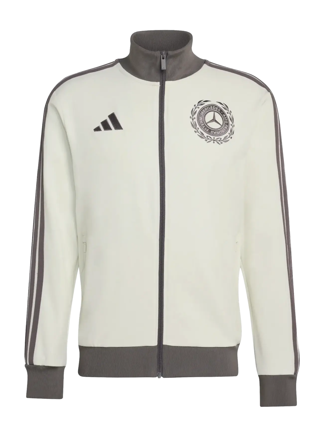 adidas Performance MER SA ICN TT - Sportsjakker - OWHITE/GRANIT / cream