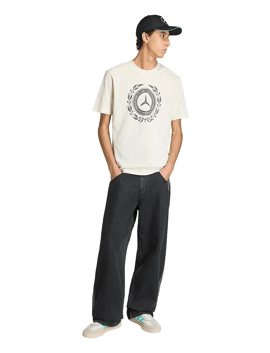 adidas Performance - MER SA TEE 01 - tops & t-shirts - owhite/granit - 0