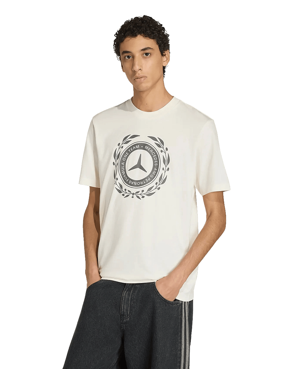 adidas Performance - MER SA TEE 01 - tops & t-shirts - owhite/granit - 2