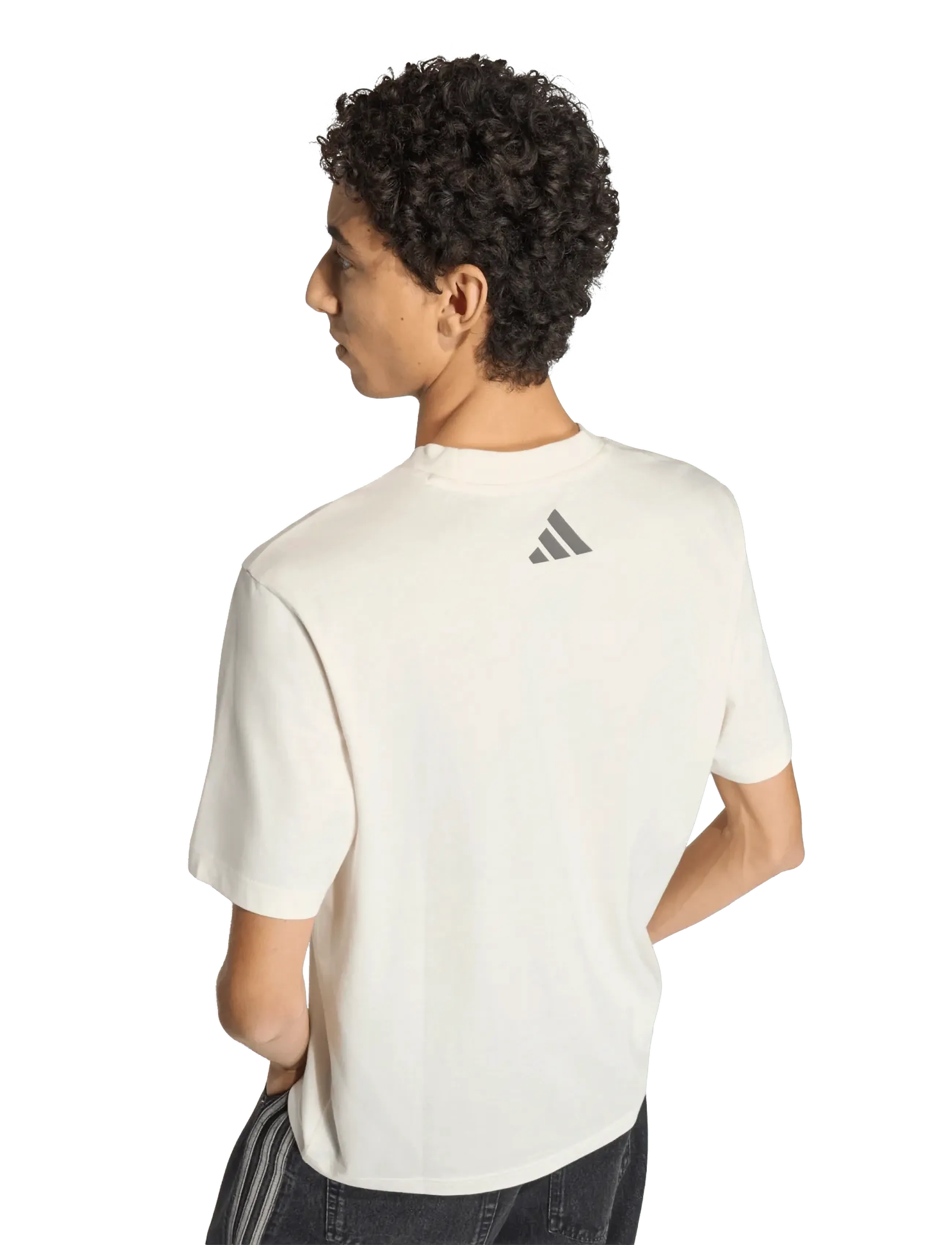adidas Performance - MER SA TEE 01 - laveste priser - owhite/granit - 4