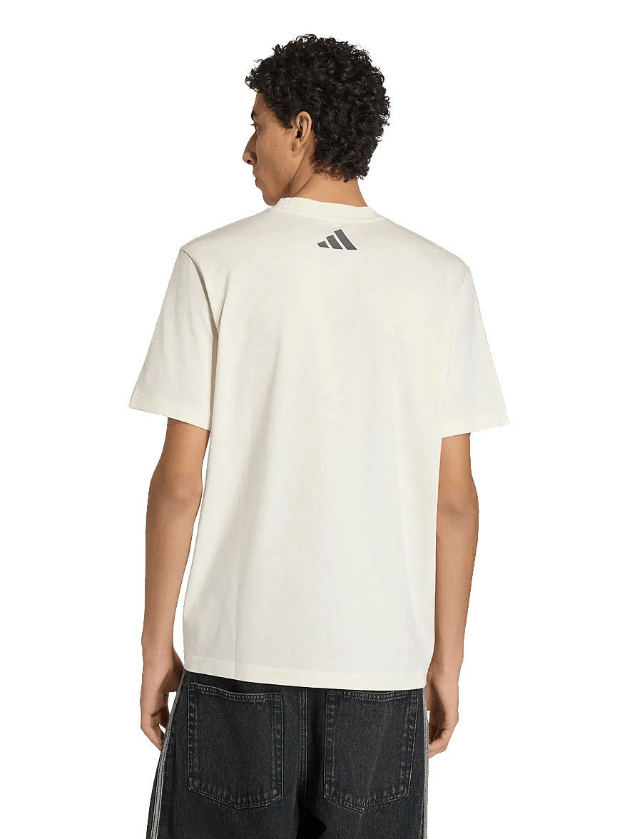 adidas Performance - MER SA TEE 01 - tops & t-shirts - owhite/granit - 5
