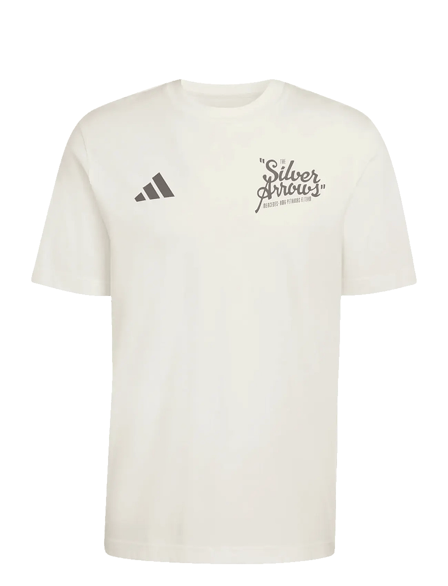 adidas Performance - MER SA TEE 02 - oberteile & t-shirts - owhite/granit - 1