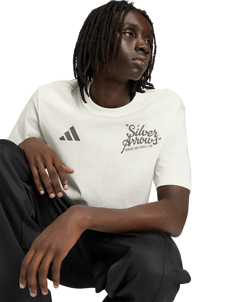 adidas Performance - MER SA TEE 02 - oberteile & t-shirts - owhite/granit - 3