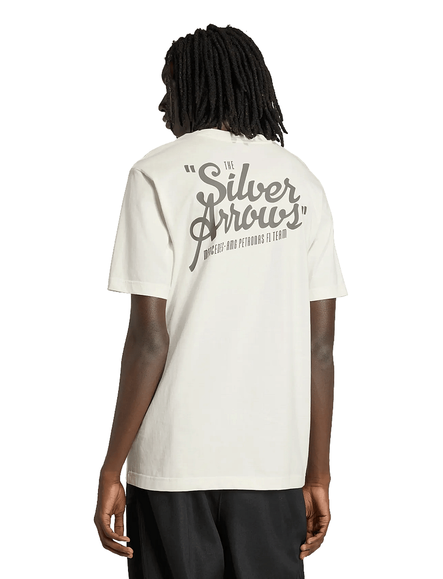 adidas Performance - MER SA TEE 02 - oberteile & t-shirts - owhite/granit - 5