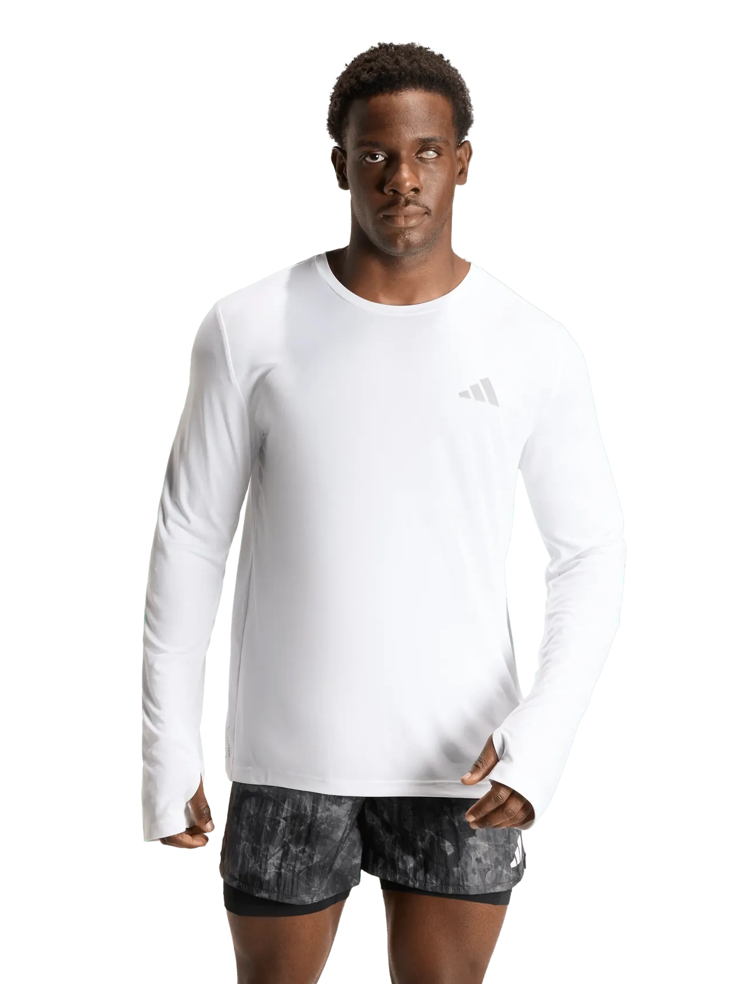 adidas Performance Run Ess Ls M, XL, White
