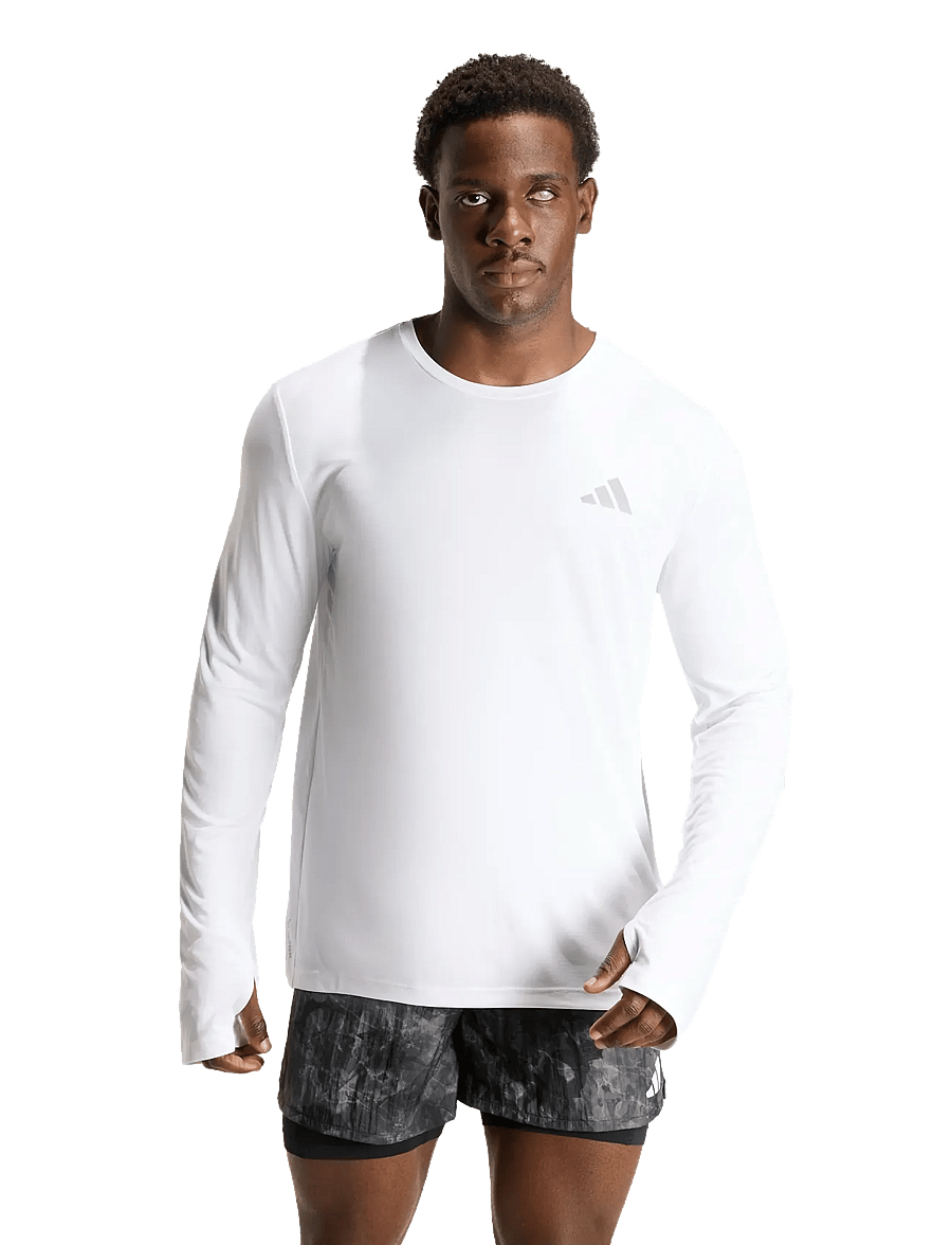 adidas Performance - Run Ess LS M - baselayer overdele - white - 0