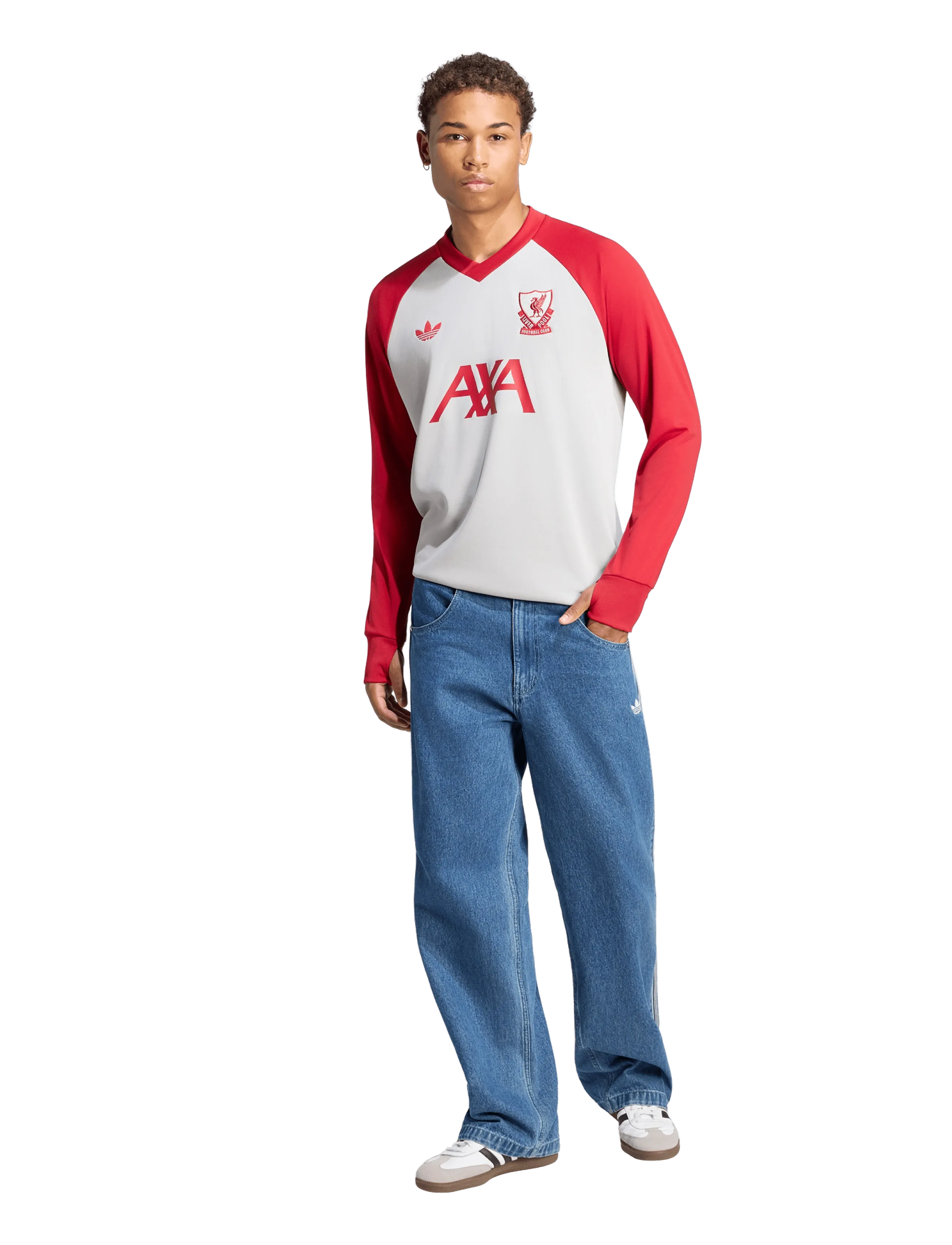 adidas Performance Liverpool Fc A Pre Wrm, Mænd, Langærmet Før-Kamp Trøje, Rød, Str: XXL