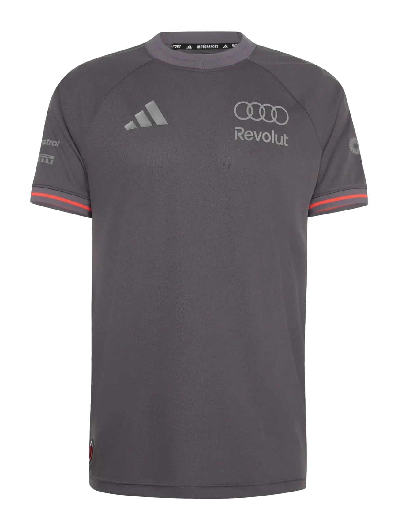 adidas Performance AU DR JSY SS AM - Kleidung - GRESTR/IRONMT / grey