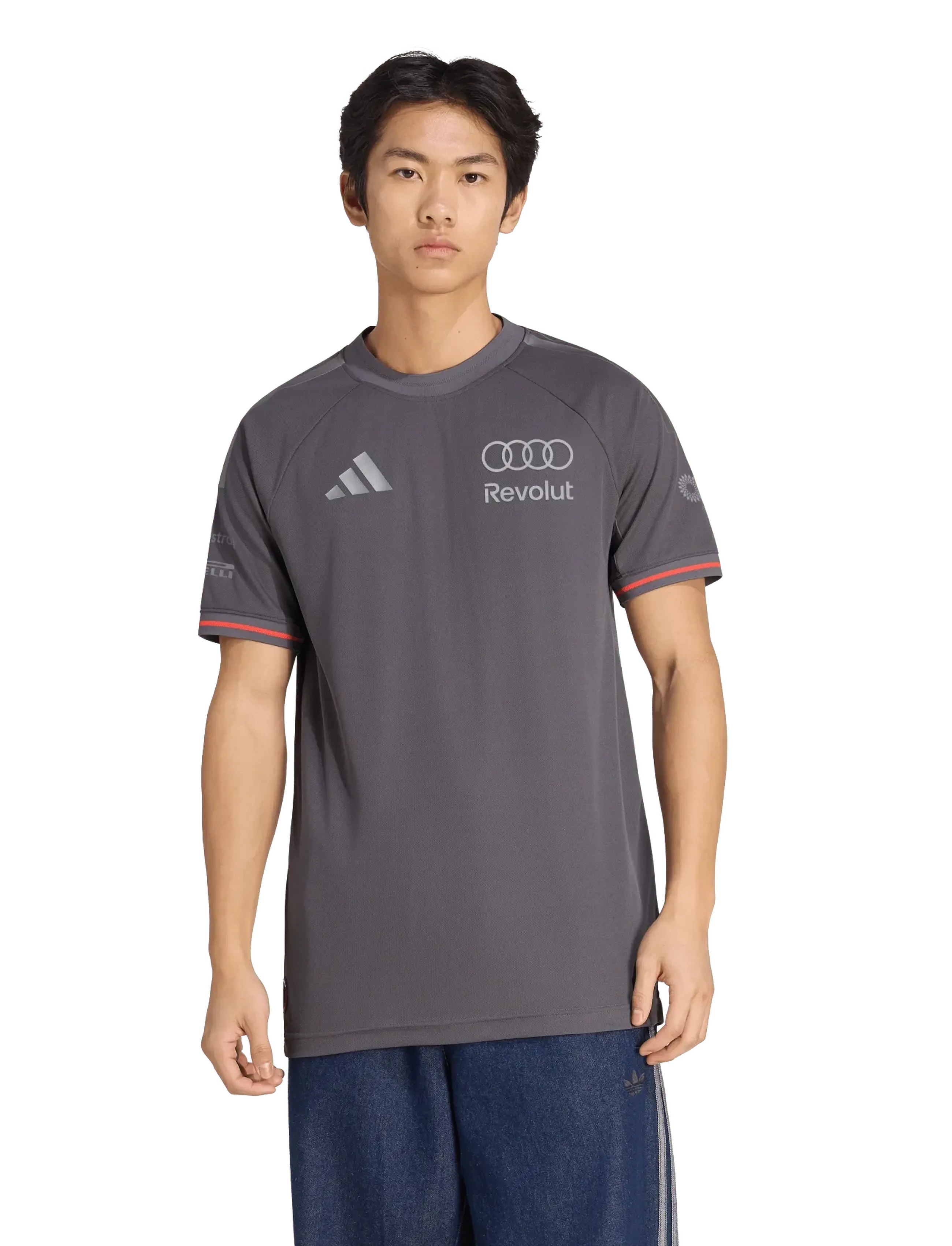 adidas Performance - AU DR JSY SS AM - t-shirts - grestr/ironmt - 2