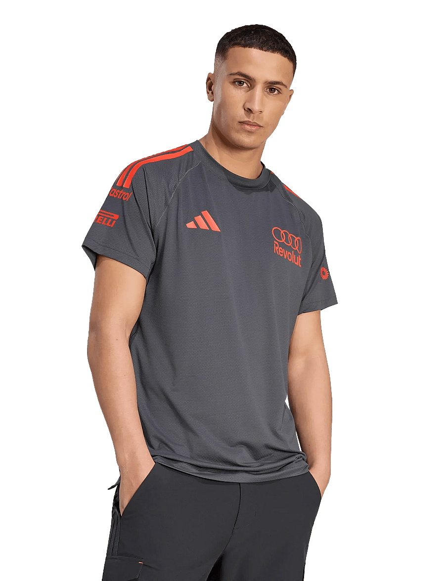 adidas Performance - AU MC TEE SS M - tops & t-shirts - utiblk/hirere - 2