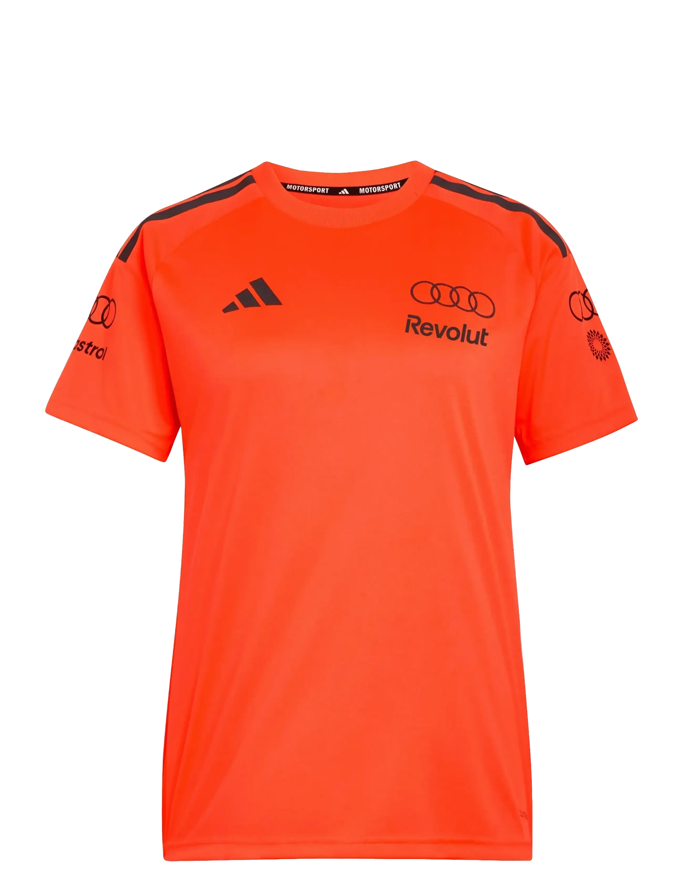 adidas Performance AU SETUP TEE W - Tøj - APSORD / orange