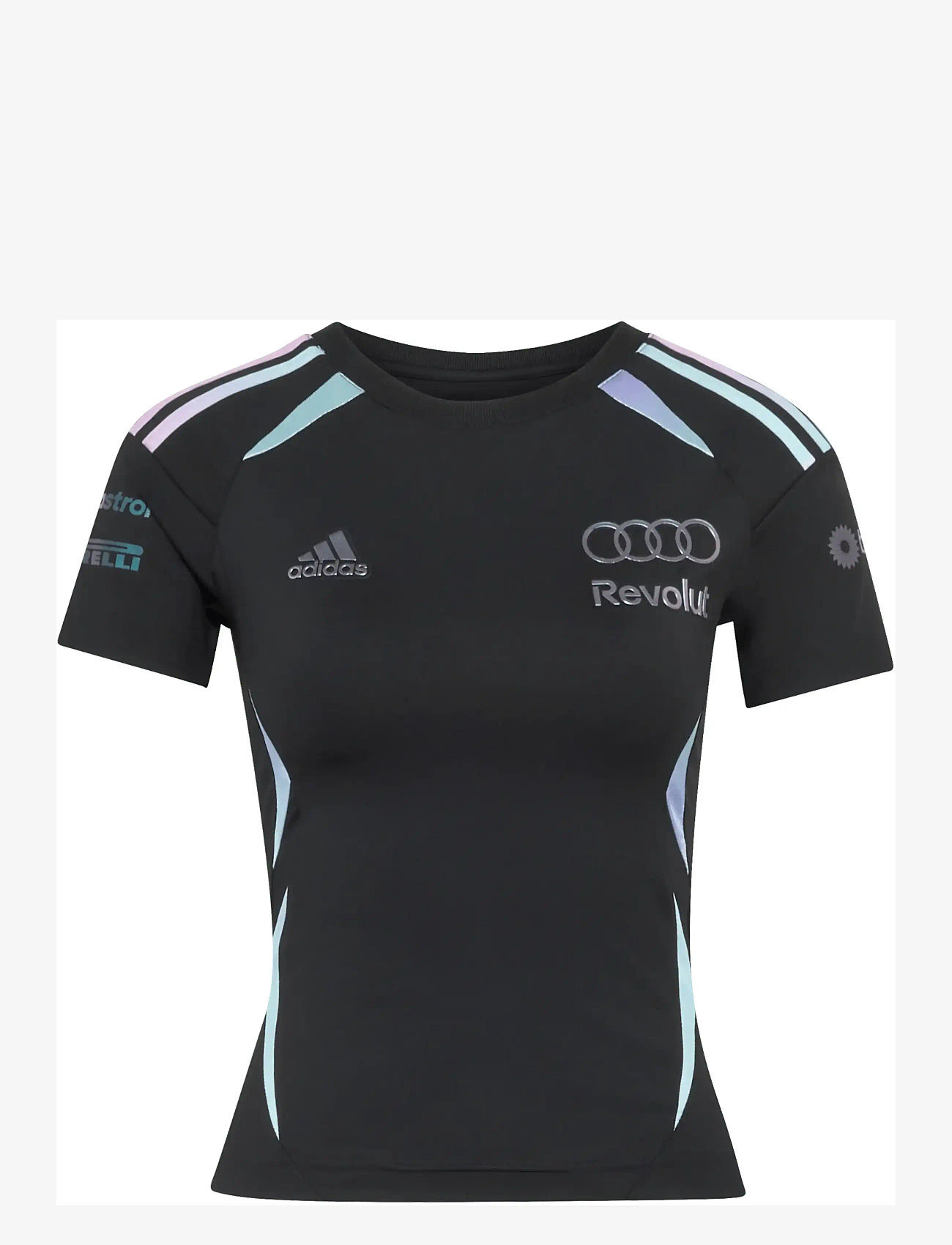 adidas Performance - AU MI JSY W - t-shirts - black/multco - 1