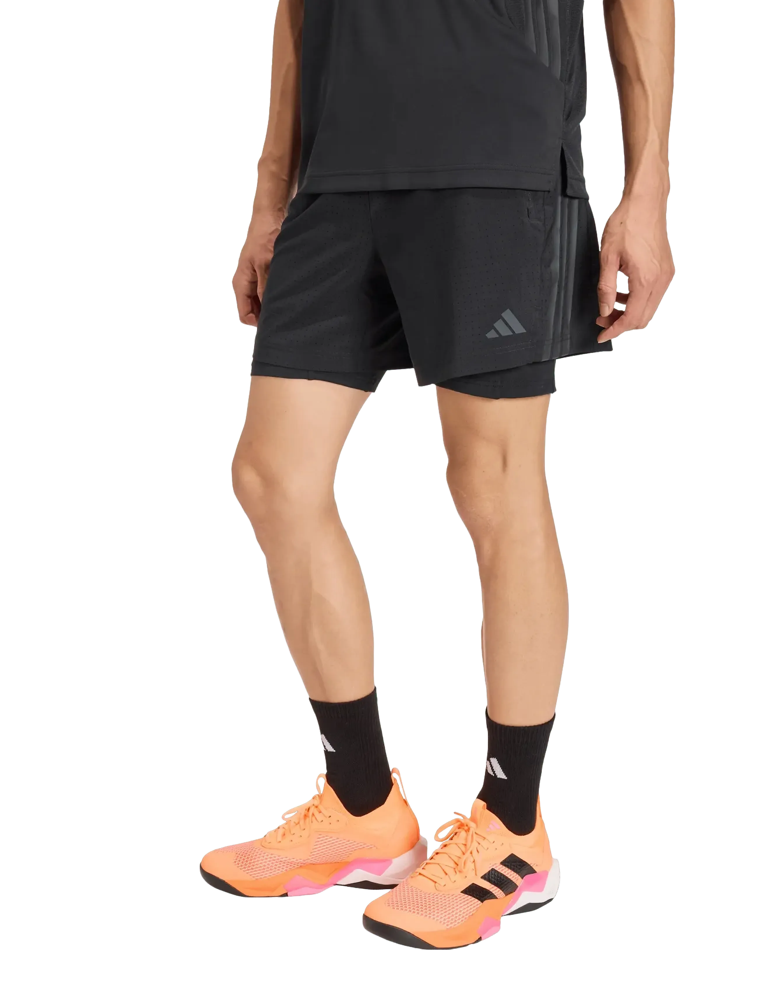 adidas Performance - TECHES 2in1 SHO - trainingsshorts - black - 2