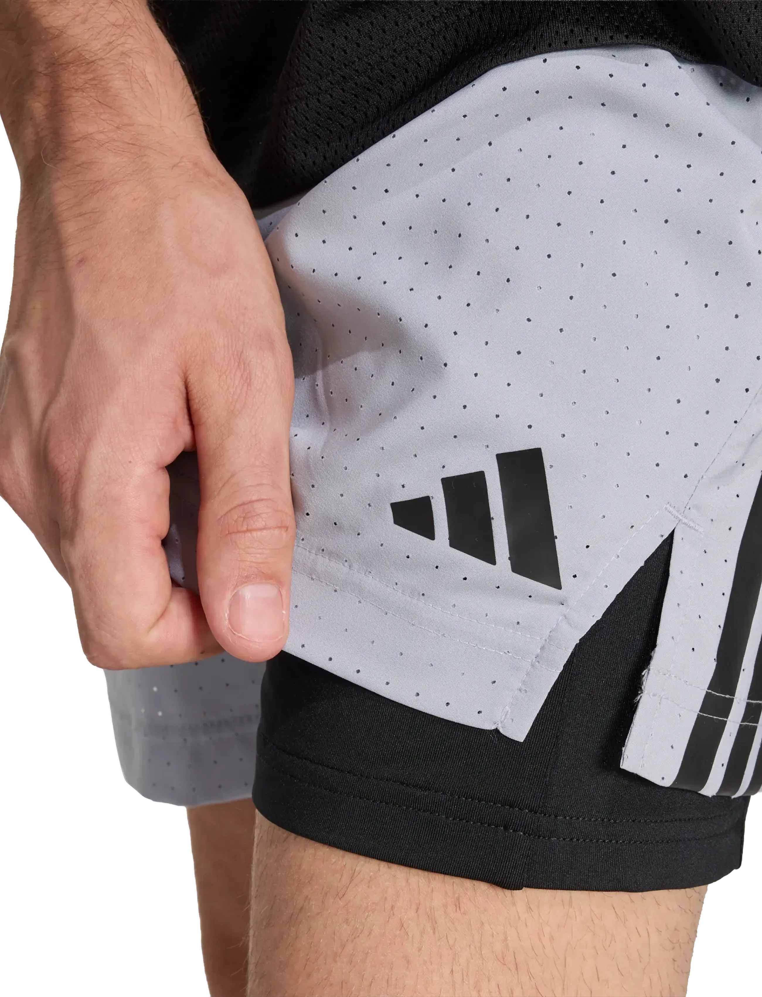 adidas Performance - TECHES 2in1 SHO - spodenki treningowe - halsil - 3