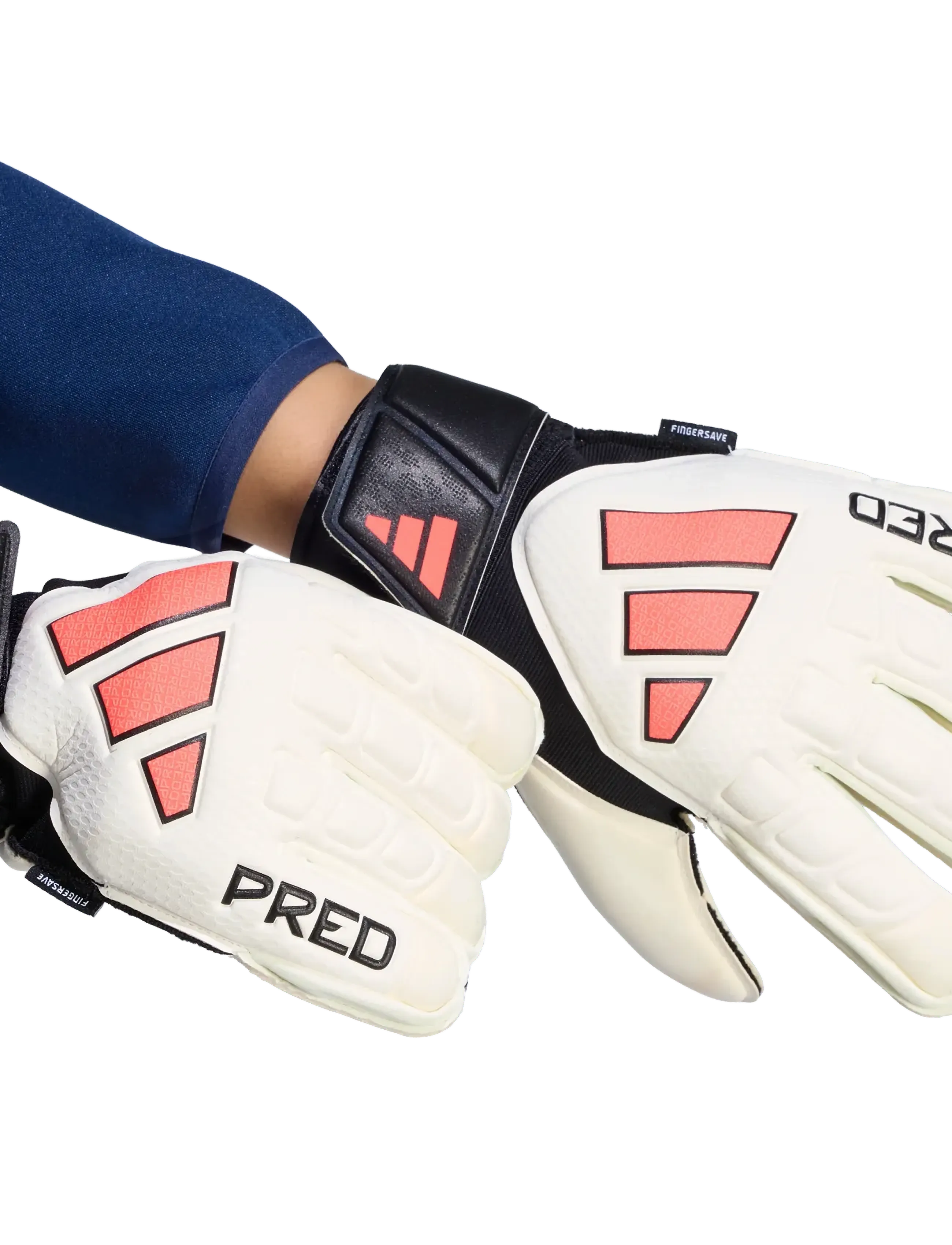adidas Performance - PRED GL MTC FS - football gloves - white/black/soltur - 2