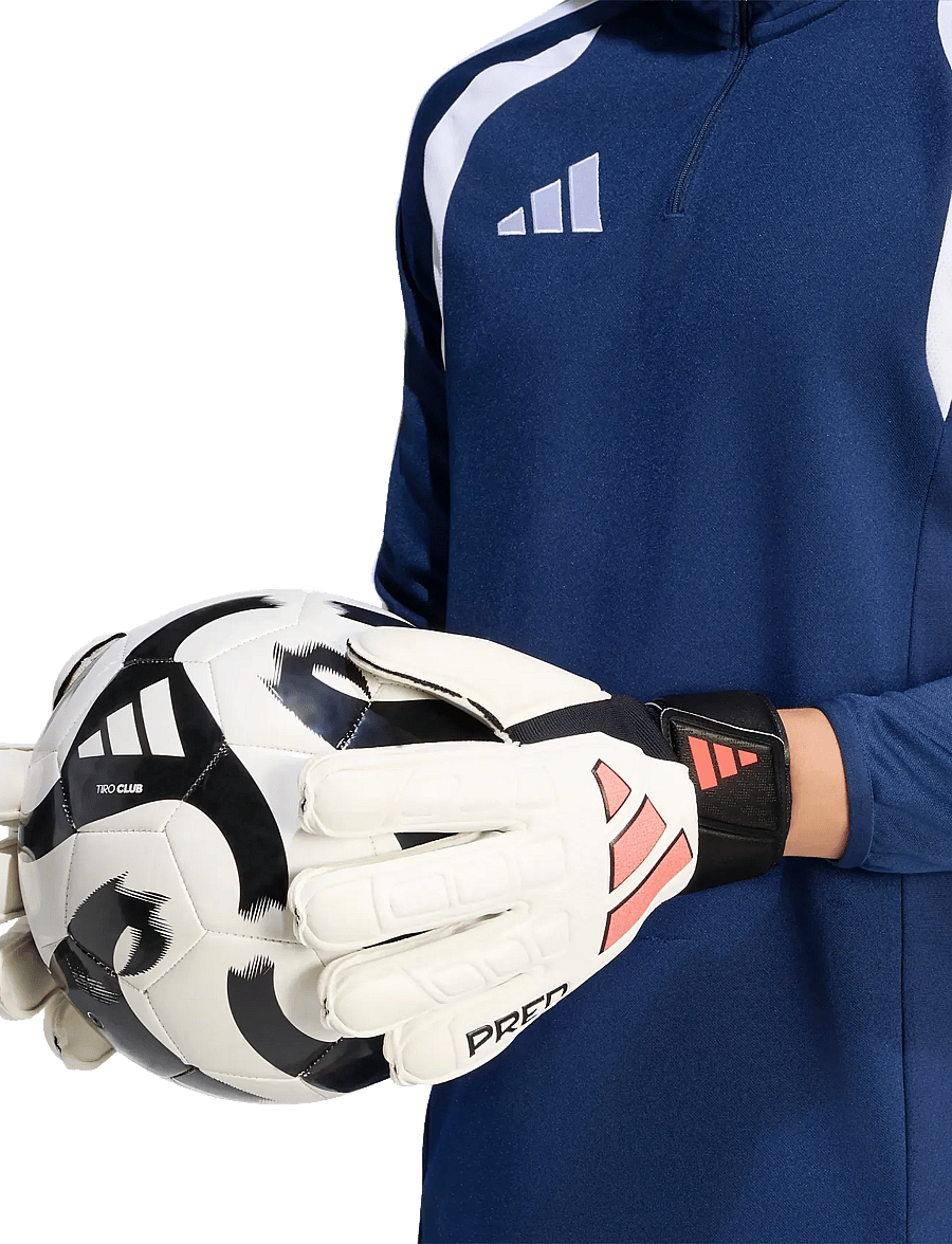 adidas Performance - PRED GL MTC FS - football gloves - white/black/soltur - 5