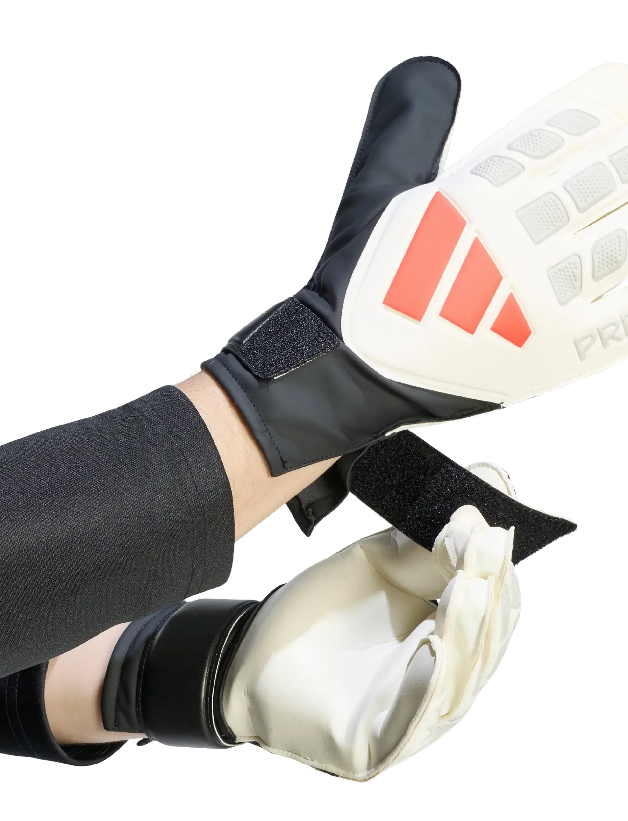 adidas Performance - PRED GL TRN - fußballhandschuhe - soltur/black/white - 2