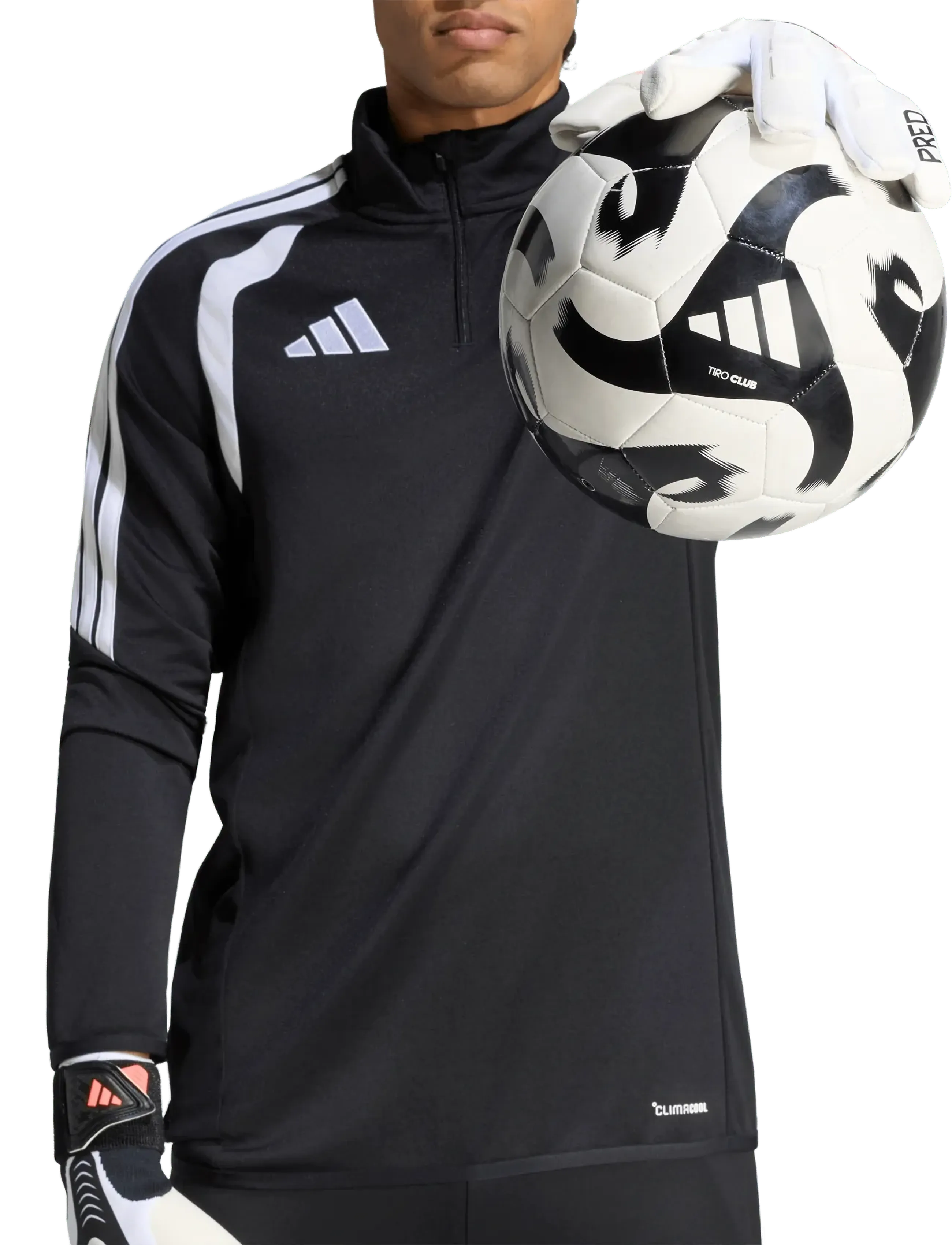 adidas Performance - PRED GL PRO ST - football gloves - soltur/black/white - 4