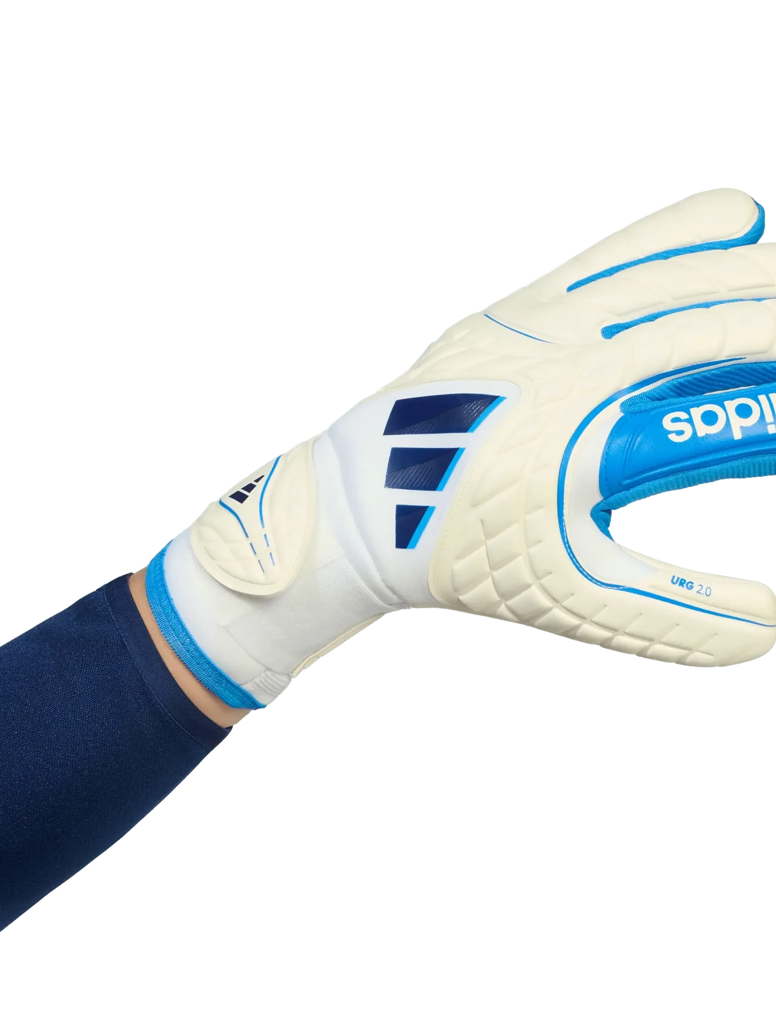 adidas Performance - COPA GL PRO FS - football gloves - white/lurabl/dkblue - 4