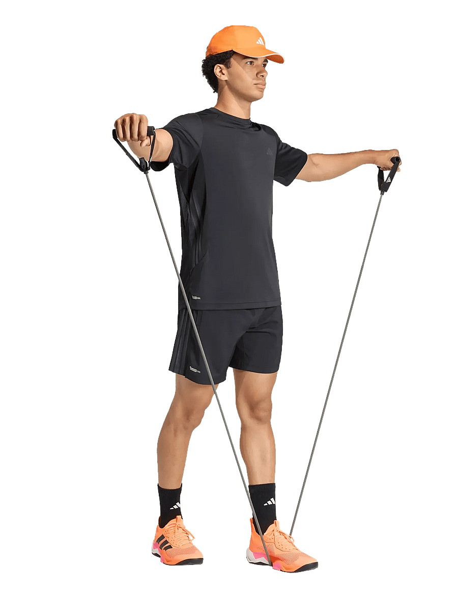 adidas Performance - TECHESS 3S SHOR - lühikesed treeningpüksid - black - 0