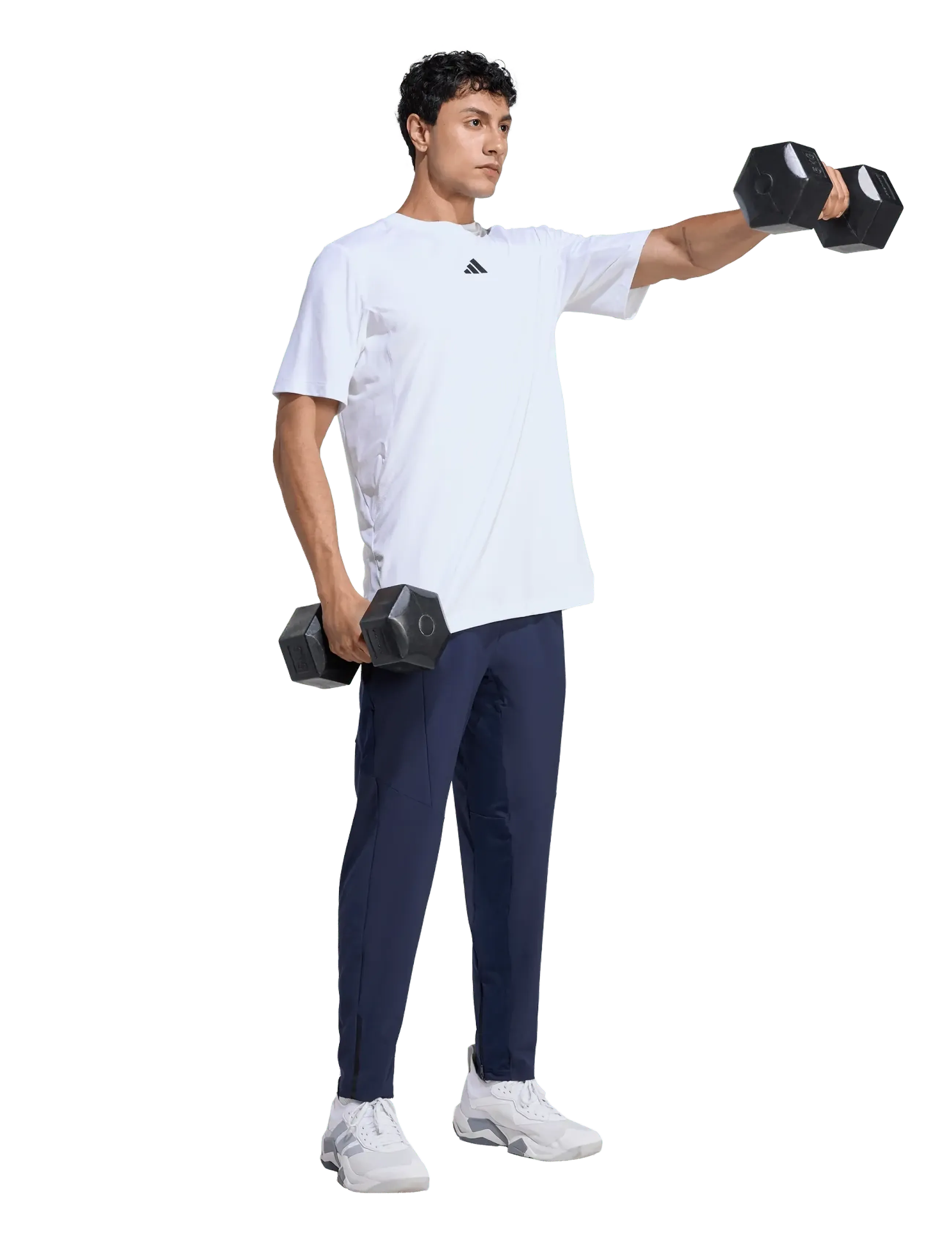 adidas Performance D4T Primelift T, L, White