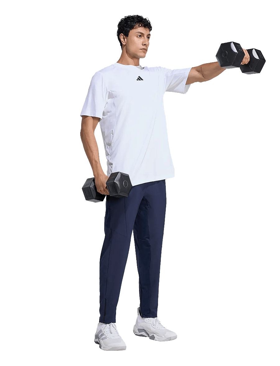 adidas Performance - D4T PrimeLift T - t-särgid - white - 0