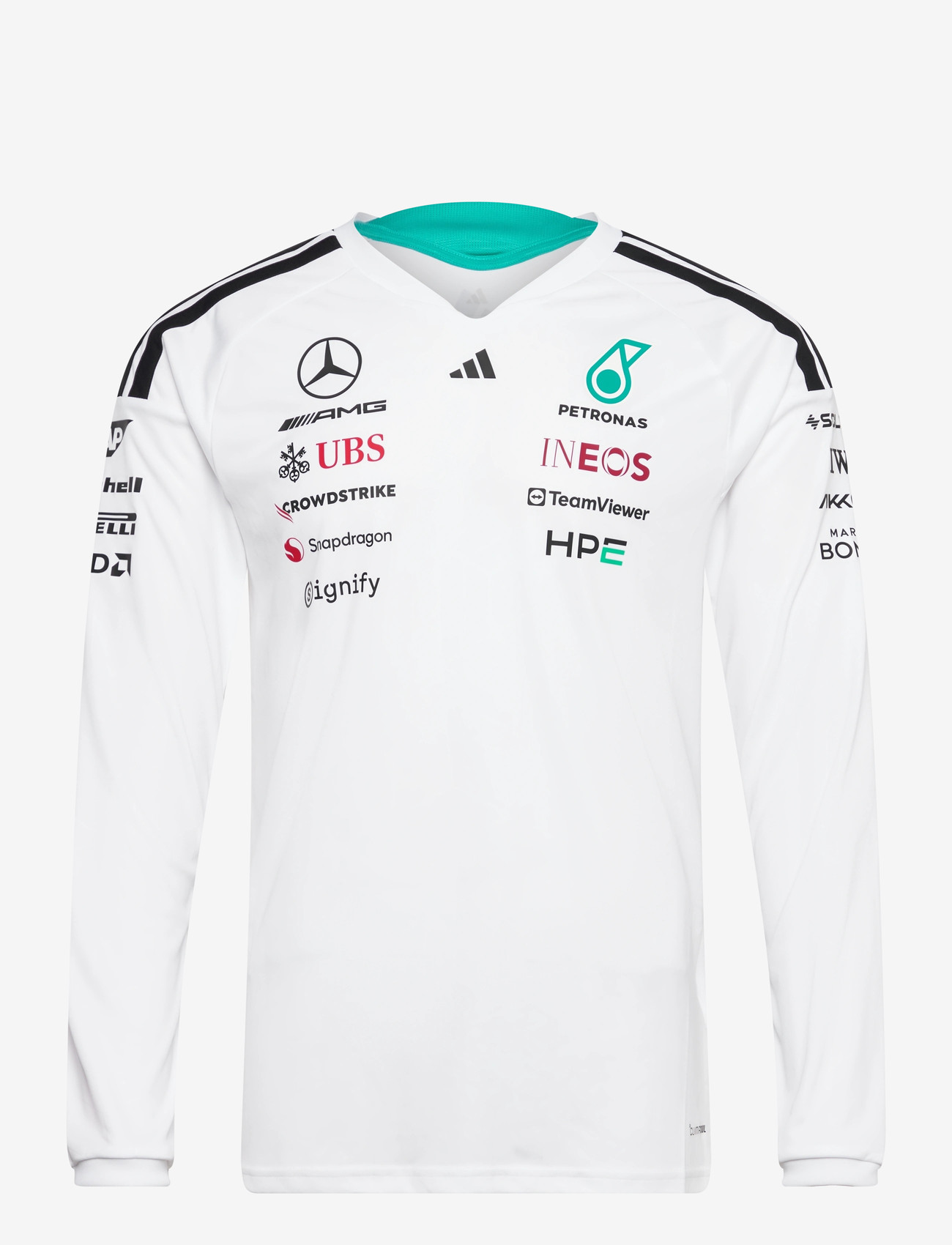 adidas Performance - MER DR JSY LM - langarmshirts - white - 0