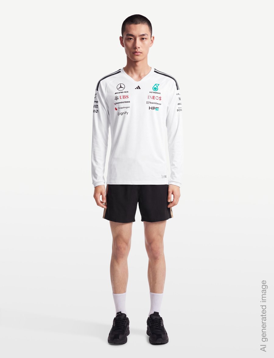 adidas Performance - MER DR JSY LM - longsleeved tops - white - 0