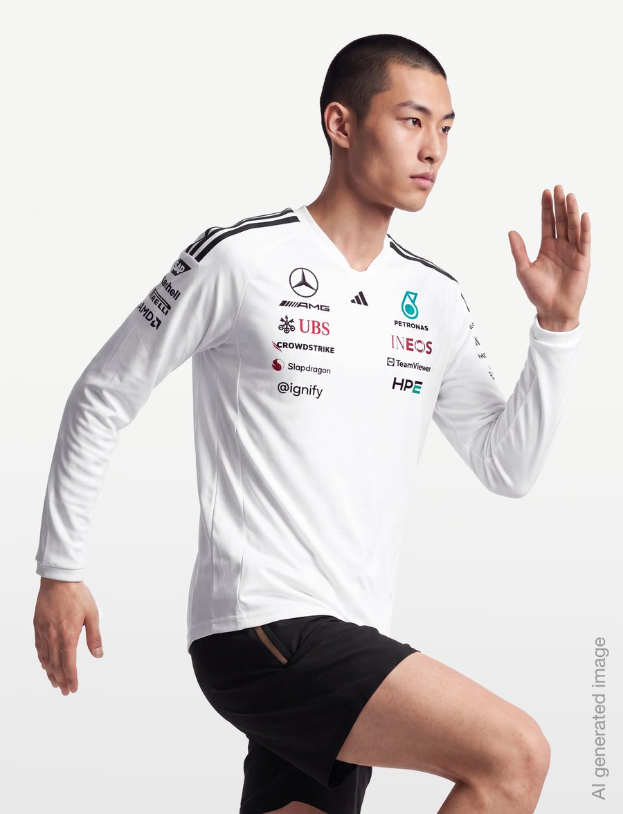 adidas Performance - MER DR JSY LM - longsleeved tops - white - 5