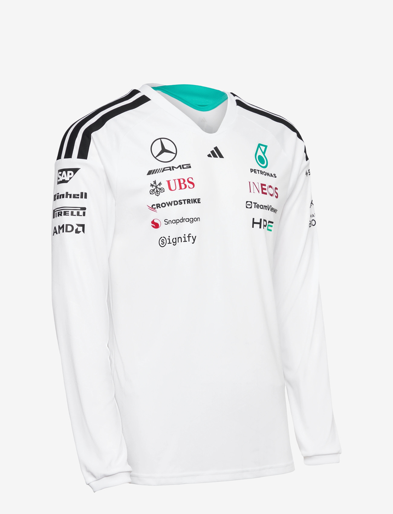 adidas Performance - MER DR JSY LM - langarmshirts - white - 2