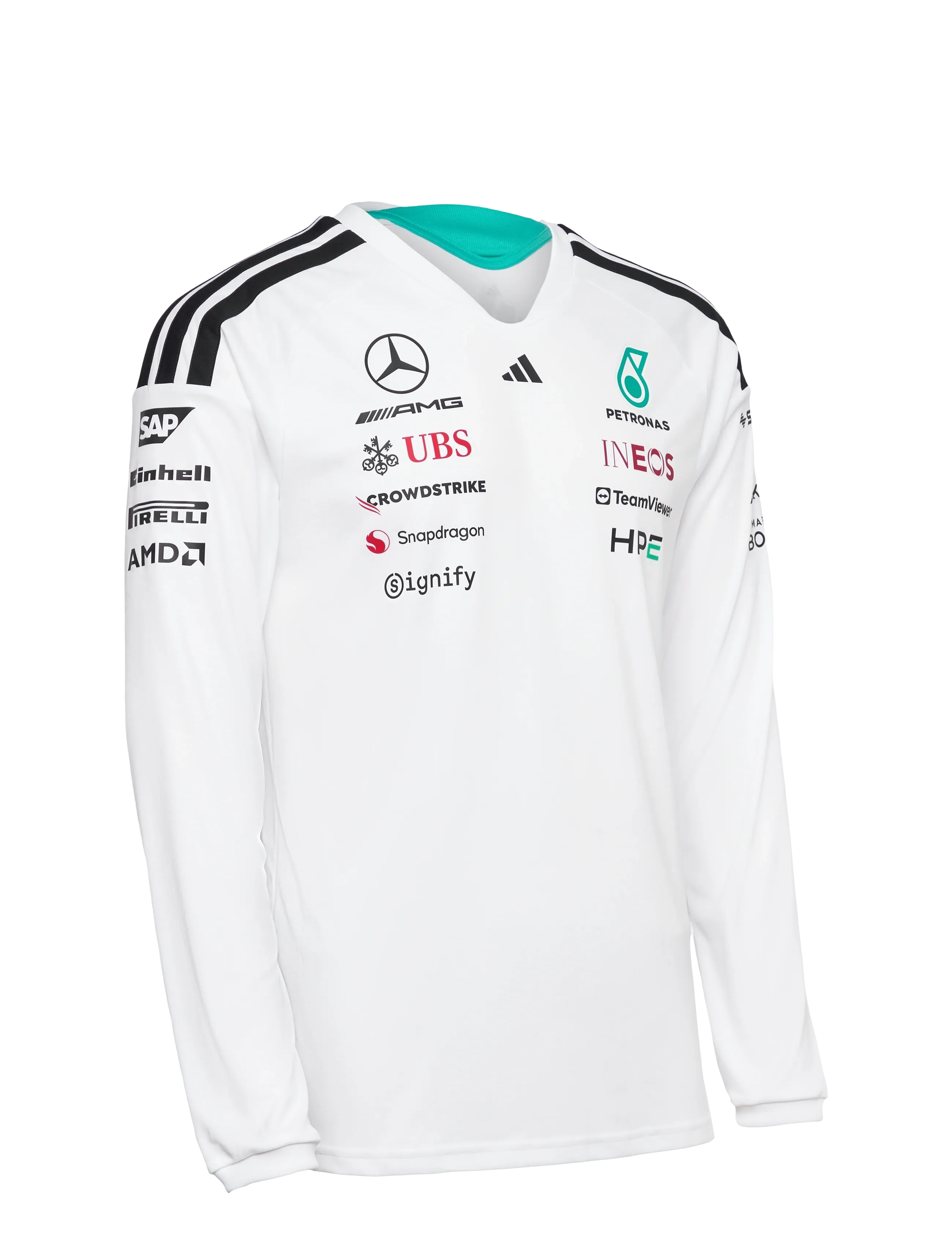 adidas Performance - MER DR JSY LM - pikkade varrukatega alussärgid - white - 2