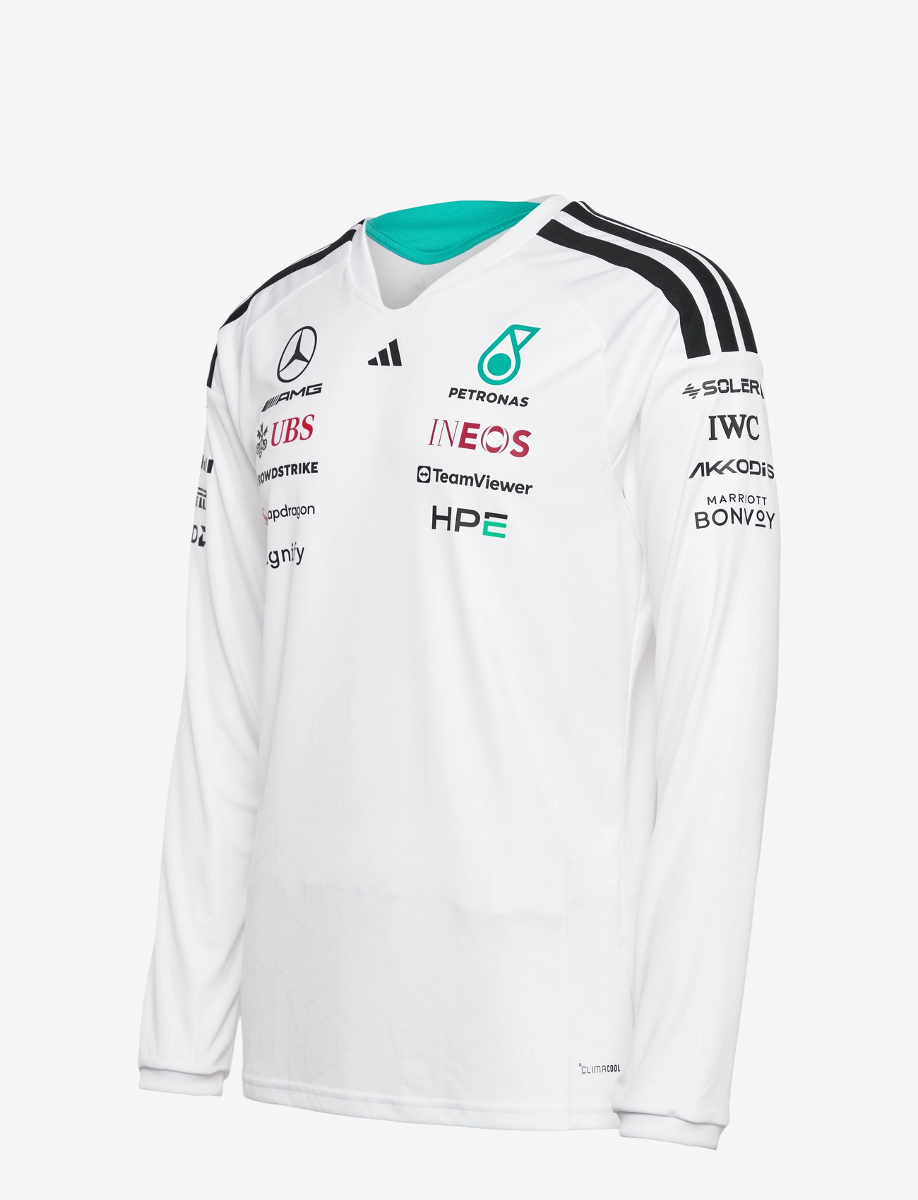 adidas Performance - MER DR JSY LM - langarmshirts - white - 3