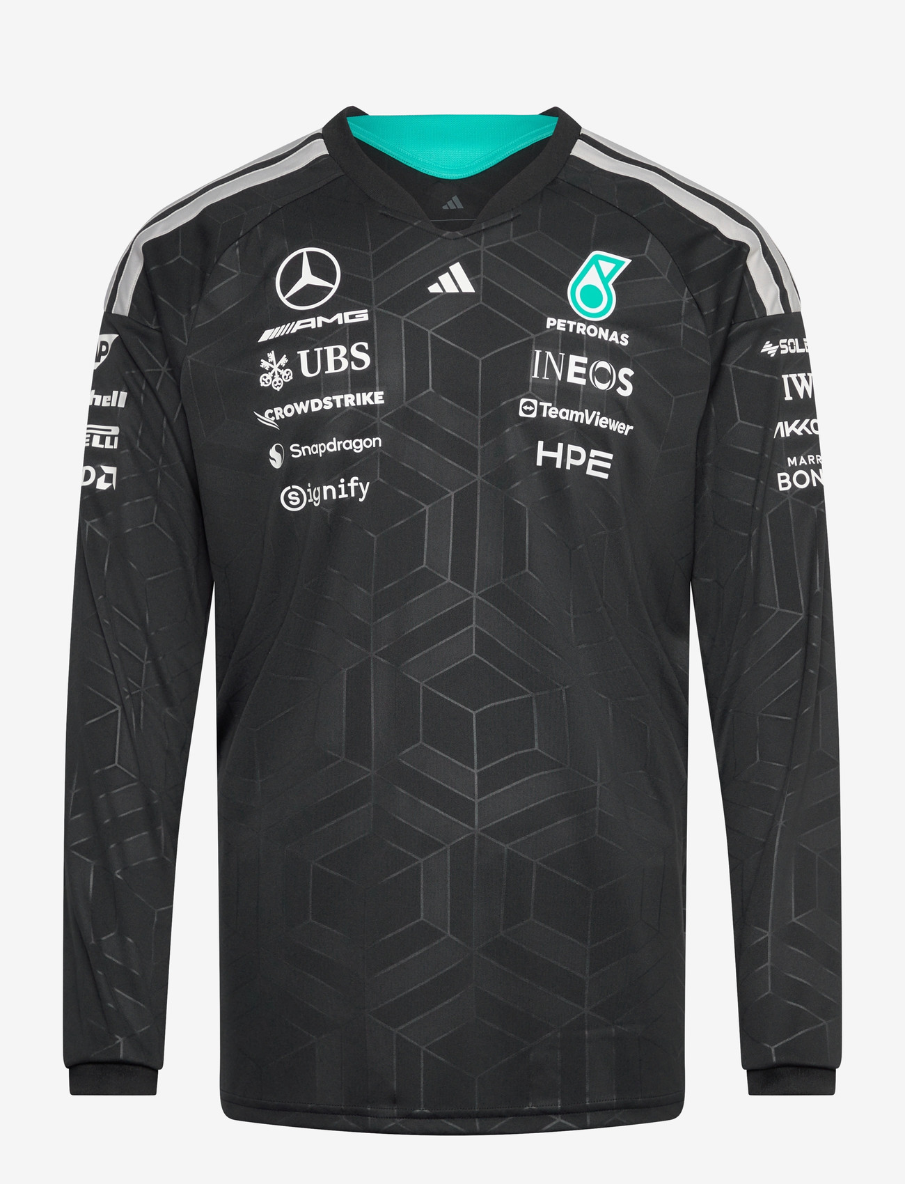 adidas Performance - MER DR JSY LM - toppe & t-shirts - black - 0