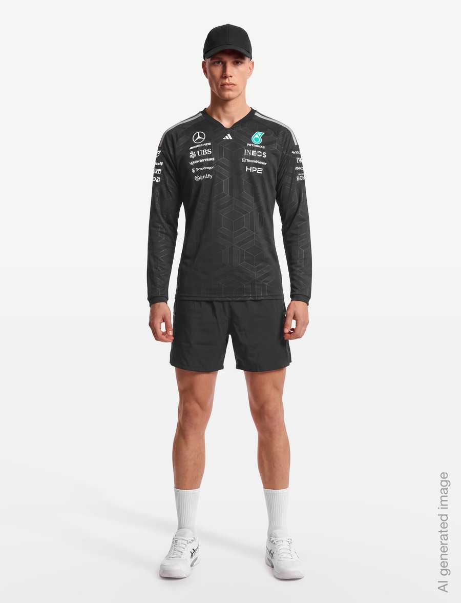 adidas Performance - MER DR JSY LM - pitkähihaiset t-paidat - black - 0