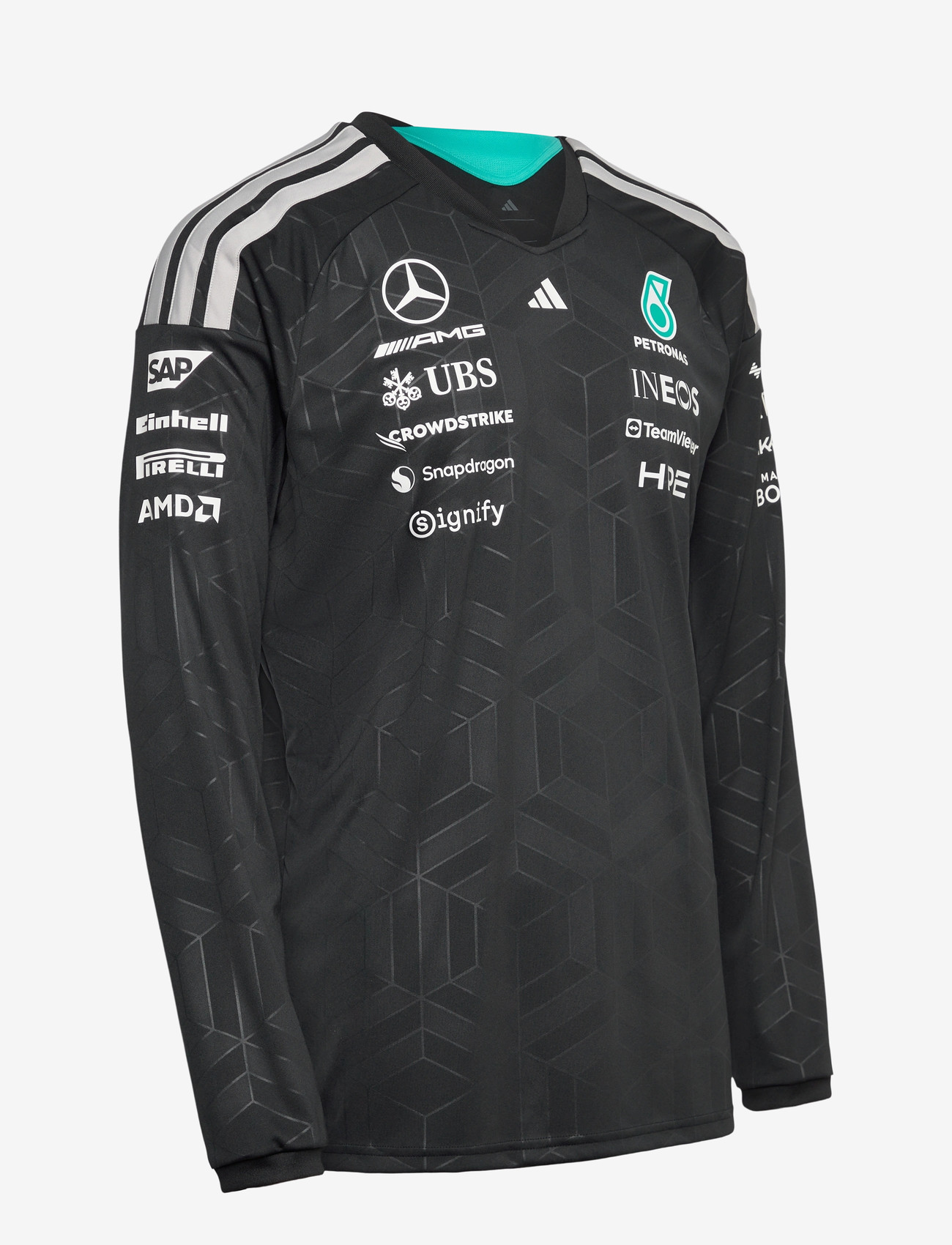 adidas Performance - MER DR JSY LM - toppe & t-shirts - black - 3